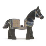 LEGO Riding Horse with Persian Blanket Print (LEGO)
