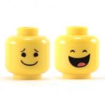 LEGO Head, Large Mouth, Smiling / Laughing