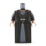 LEGO Black Dress with Silver Clasp