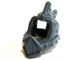 LEGO Spiked Helmet with Grill and Open Front and Back