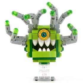 LEGO Beholder, Greens with Gray Eye Stalks, Crazy Eye