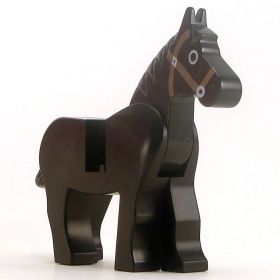 LEGO Riding Horse, black, v1