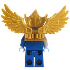 LEGO Aarakocra - Blue and Gold, Armored Right Shoulder