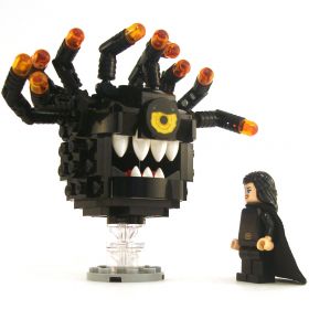 LEGO Beholder, Black, Angry