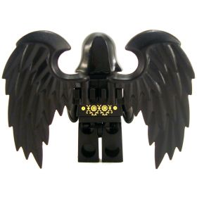 LEGO Aarakocra - Black Owl, Gold Wizard Outfit