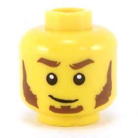 LEGO Head, Brown Eyebrows, Freckles [CLONE] [CLONE] [CLONE] [CLONE]