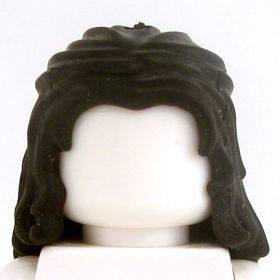 LEGO Hair, Female, Long and Wavy with Side Part [CLONE] [CLONE] [CLONE]