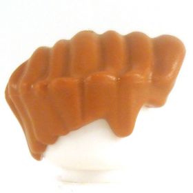 LEGO Hair, Combed Sideways with Cowlick, Reddish Brown [CLONE]