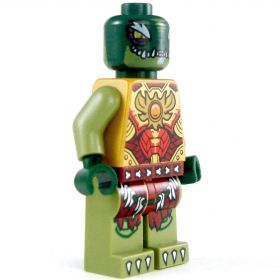 LEGO Lizardfolk King, Gold Outfit