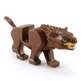 LEGO Wolf, Dire, Reddish Brown