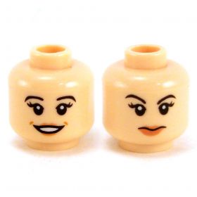 LEGO Head, Thick Black Eyebrows and Moustache, Wink, Smile with Teeth [CLONE] [CLONE] [CLONE] [CLONE] [CLONE] [CLONE]