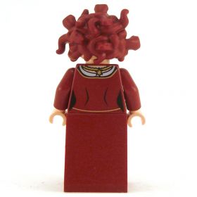 LEGO Medusa, Dark Red Snakes, Flesh Head