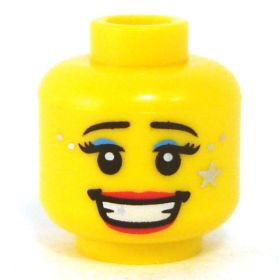 LEGO Head, Sideburns, Bared Teeth / Balaclava Pattern, Dual Sided [CLONE] [CLONE] [CLONE] [CLONE] [CLONE] [CLONE] [CLONE] [CLONE]