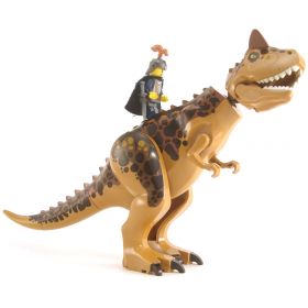 LEGO Dinosaur: Carnotaurus, Light and Dark Brown