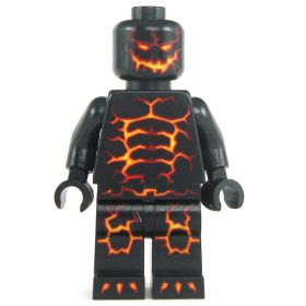 LEGO Magma Elemental, Medium, Dark