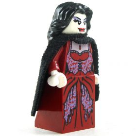 LEGO Vampire (or Spawn), Female with Tattered Red Robes
