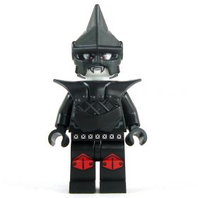 LEGO Vampire Warrior, Black Armor, Large Pointed Helm
