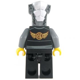 LEGO Yuan-ti Malison, Type 1, Gray Head