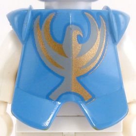 LEGO Breastplate with Leg Protection, Gold Hawk Print