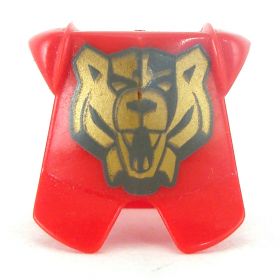 LEGO Breastplate with Leg Protection, Gold Bear