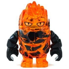 LEGO Magma Elemental, Medium, Thick, Orange