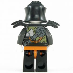 LEGO Wight, Black and Olive Clothing, Armor