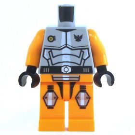 LEGO Orange Outfit with Full Plate Mail