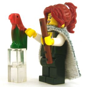 LEGO Parrot, Red with Green Wings