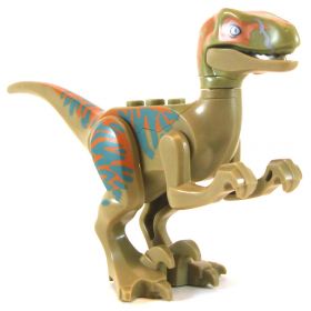 LEGO Dinosaur: Allosaurus, Dark Tan