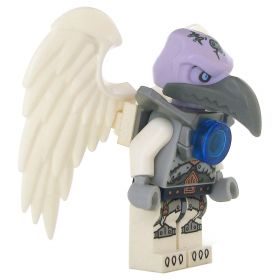 LEGO Aarakocra, Long Beak, White and Lavender