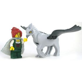 LEGO Hippogriff, Yellow Eyes and Cutaway for Wings