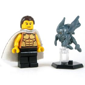 LEGO Homunculus, Dark Bluish Gray, Flying