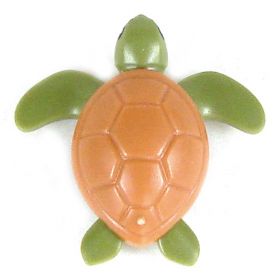 LEGO Snapping Turtle, Green with Brown Shell
