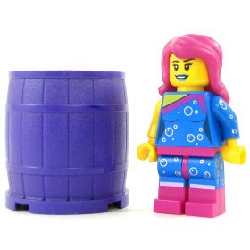 LEGO Large Barrel, Dark Purple