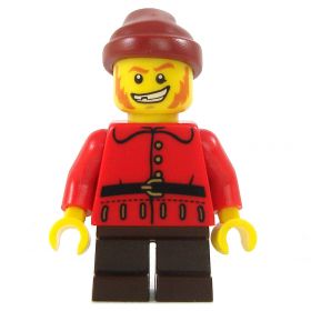LEGO Clurichaun, Dark Brown Legs and Dark Red Do Rag