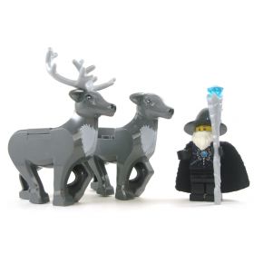 LEGO Deer, Reindeer, or Elk, Dark Bluish Gray
