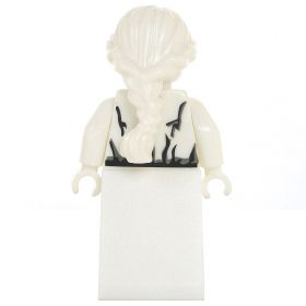 LEGO Ghost, Female, Tattered White Dress