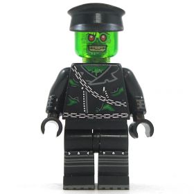 LEGO Ghost, Black Leather with Hat (Carriage Driver)