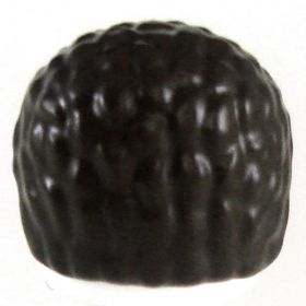 LEGO Hair, Short with Curly Texture, Black