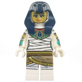 LEGO Mummy, Mummy Lord, or Mummy Pharaoh, Female with Blue Headdress