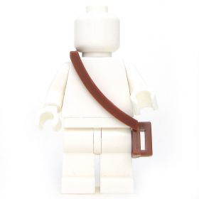 LEGO Scabbard with Shoulder Strap and Back Stud, Reddish Brown