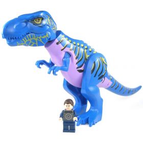 LEGO Dinosaur: Tyrannosaurus Rex (Dreadfang), Blue, Huge