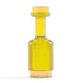 LEGO Round Bottle, Transparent Yellow