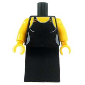 LEGO Black Dress with Bare Arms