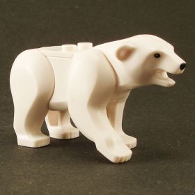 LEGO Bear, Polar (modern LEGO design, authentic) [CLONE]