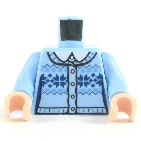 LEGO Light Blue Sweater with Buttons, Female