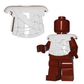 LEGO "Lizardman" Leather Spiked Armor by Brick Warriors  (w/Wing Clips and Tail Stud) [CLONE]