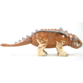 LEGO Dinosaur: Ankylosaurus (Macetail), Huge, Light Brown