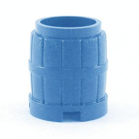 LEGO Small Barrel, Medium Blue