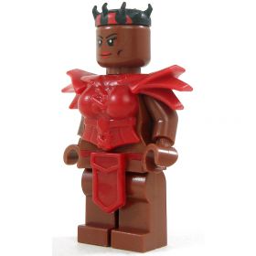 LEGO Cat Lord, Female, Dark Red Outfit with Horned Crown